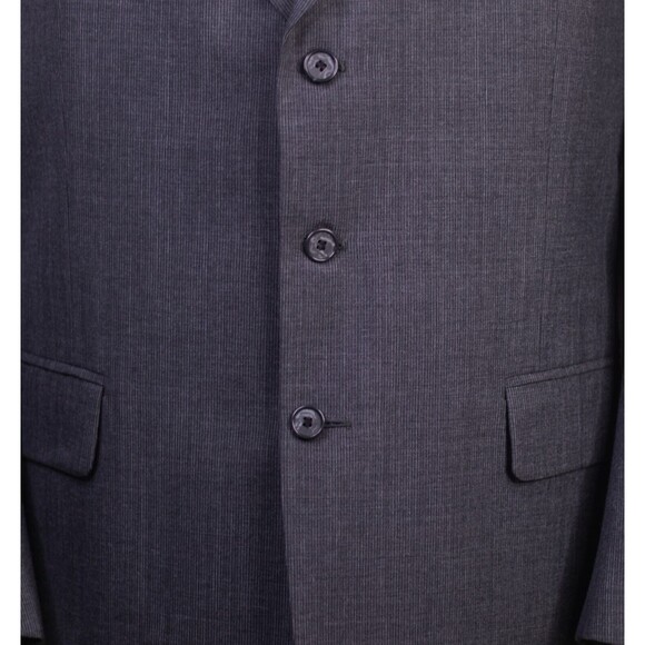 Bert Pulitzer Mens Grey Ventless 3 Button Blazer Sportcoat Sz 46 Vintage - Picture 7 of 12
